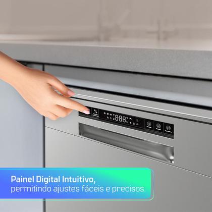 Lava Louças HQ Digital 14 Serviços Inox HQ-LL14DI2 220V Imagem de Lava Louças HQ Digital 14 Serviços Inox HQ-LL14DI2 220V