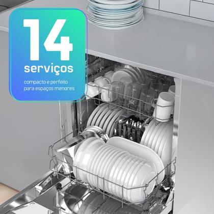 Lava Louças HQ Digital 14 Serviços Inox HQ-LL14DI2 220V Imagem de Lava Louças HQ Digital 14 Serviços Inox HQ-LL14DI2 220V