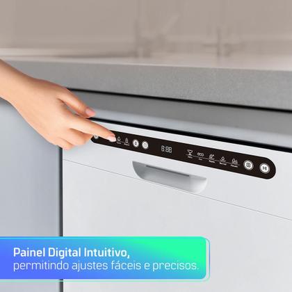 Imagem de Lava Louças HQ Digital 8 Serviços Branca HQ-LL8DB2 220V