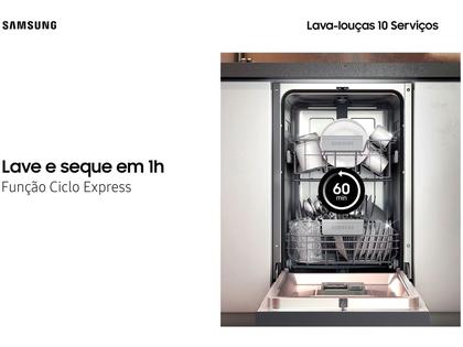 Imagem de Lava-louças Samsung 10 Serviços com Função