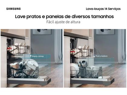 Imagem de Lava-louças Samsung 14 Serviços com Função