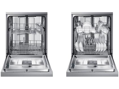 Lava-louças Samsung 14 Serviços com Função - Higienizar DW60C7050FS Prata Imagem de Lava-louças Samsung 14 Serviços com Função
