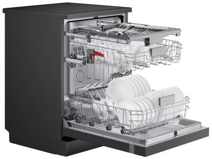 Imagem de Lava-louças Samsung 14 Serviços com Função Higienizar DW60DG550 Black Inox