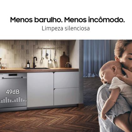 Imagem de Lava-Louças Samsung 14 Serviços Inox 110V DW60C7050FS/AZ