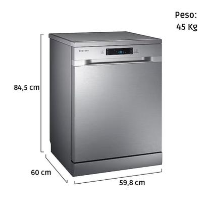 Imagem de Lava-Louças Samsung 14 Serviços Inox 110V DW60C7050FS/AZ
