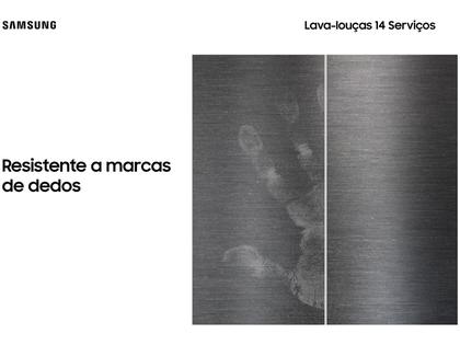 Imagem de Lava-louças Samsung 14 Serviços Inox Preta DW60C7050FG/AZ
