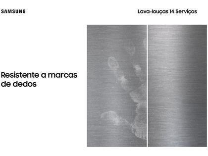 Imagem de Lava-louças Samsung com 14 serviços Inox