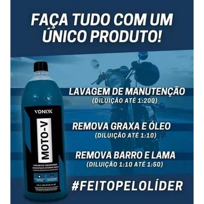 Imagem de Lava Motos Concentrado MOTO-V 1,5L Vonixx