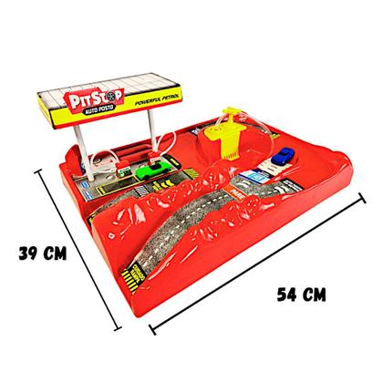 Imagem de Lava Rápido Infantil Pit Stop Lua de Cristal com Ducha e 2 Carrinhos Inclusos