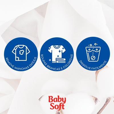 Imagem de Lava Roupas Líquido Baby Soft Max Performance - Verde 5l