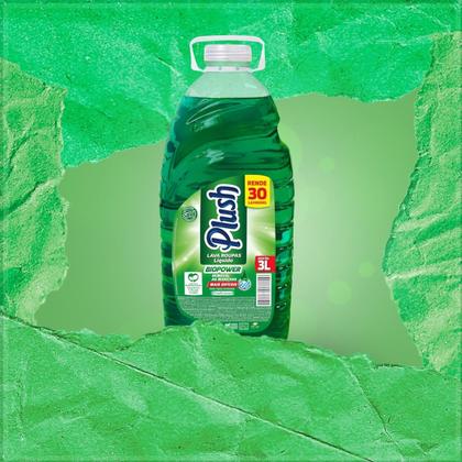 Imagem de Lava Roupas Líquido Biopower Tradicional 3L Plush