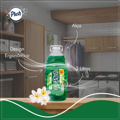 Imagem de Lava Roupas Líquido Biopower Tradicional 3L Plush