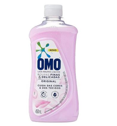 Imagem de Lava Roupas OMO Roupas Finas e Delicadas Original 450ml