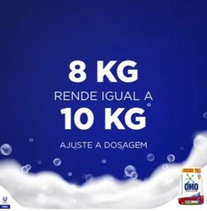 Imagem de Lava-roupas pó lavanderia profissional omo pro pacote 8kg