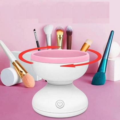 Imagem de Lavador Automático De Pincel Cerdas Maquiagem Limpeza Profissional Rápido Prático - Aiker