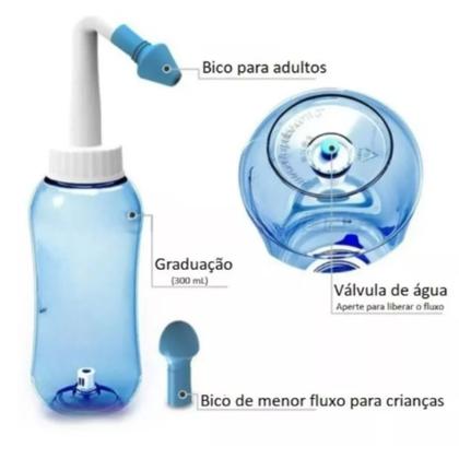 Imagem de Lavador Nasal sistema respiratório Limpeza Eficaz e Segura