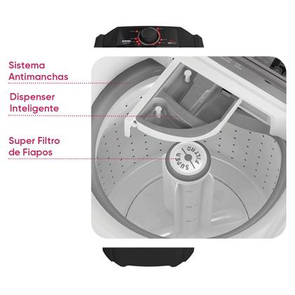 Imagem de Lavadora 18kg Lca18abrbnac Branco 220V Colormaq