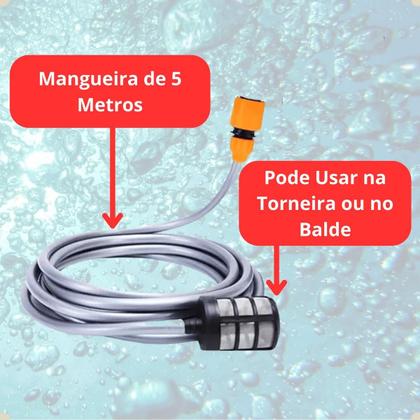 Imagem de Lavadora Alta Pressão Lava Jato Portátil Sem Fio Recarregável Bivolt 127V 220V Limpeza Casa Apartamento Lavagem Carro Moto Split Preta Com 2 Baterias