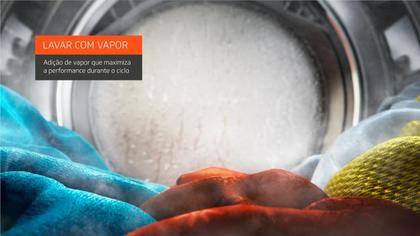 Imagem de Lavadora Brastemp 9kg branca com Smart Sensor, Tira Manchas Pro e Motor Inverter - BNF09AB