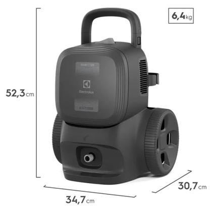 Imagem de Lavadora de Alta Pressão Electrolux UWS2200 2200PSI 1800W 3410ANBR - Cinza