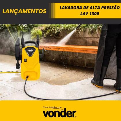 Imagem de Lavadora De Alta Pressão LAV 1300 1.300lbf Vonder