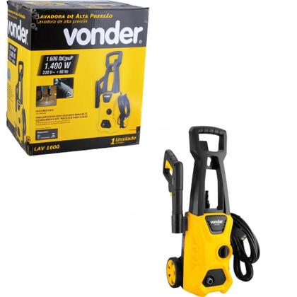 Imagem de Lavadora De Alta Pressão LAV 1600, 1.600 lbf/pol² Vonder