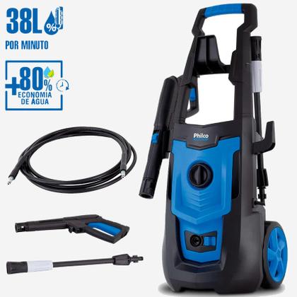 Imagem de Lavadora De Alta Pressão Philco Pla3100 Azul 1800w 2100psi 127v