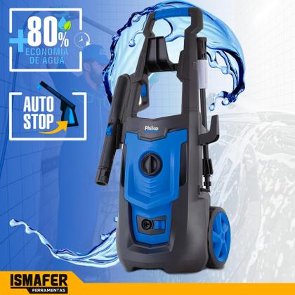 Imagem de Lavadora De Alta Pressão Philco Pla3100 Azul 1800w 2100psi 127v