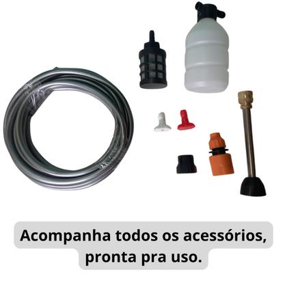 Imagem de Lavadora de Alta Pressão Portátil Com 02 Baterias Com Todos Acessórios Completa