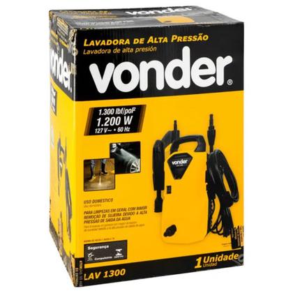 Imagem de Lavadora de Alta Pressão Vonder LAV1300 1200W