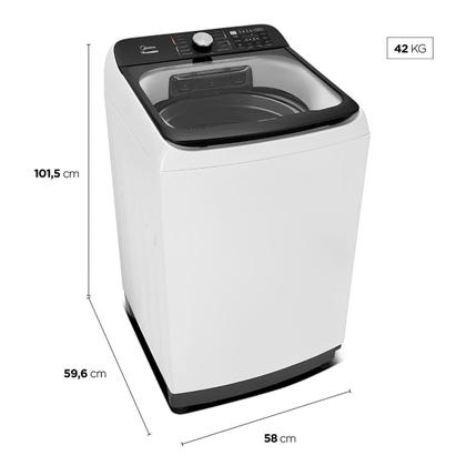 Imagem de Lavadora de roupa 13kg wave agitator 127v midea