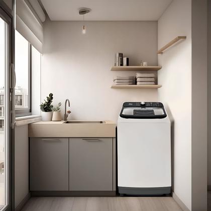 Imagem de Lavadora de roupa 13kg wave agitator 127v midea