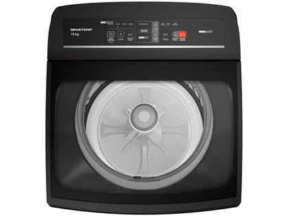 Imagem de Lavadora de Roupas Brastemp 15kg Cesto Inox 4 Programas de Lavagem Cinza BWT15A9