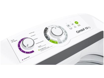 Imagem de Lavadora de Roupas Consul 12kg 16 Programas de Lavagem Branca CWH12