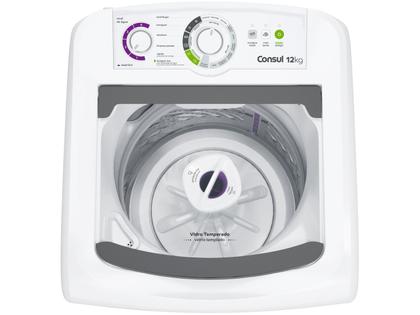 Imagem de Lavadora de Roupas Consul 12kg 16 Programas de Lavagem Branca CWH12