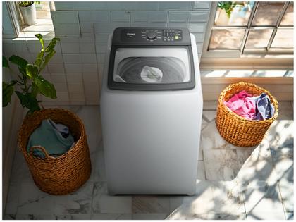 Imagem de Lavadora de Roupas Consul 13kg Cesto Inox 12 Programas de Lavagem Branca CWN13AB