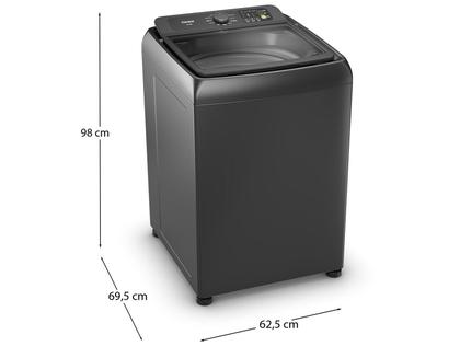 Imagem de Lavadora de Roupas Consul 15kg 12 Programas de Lavagem Cinza Chumbo CWN15A9ANA