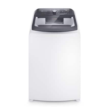 Lavadora de Roupas Electrolux 15kg Cesto Inox 11 Programas de Lavagem Branco Premium Care Jet&Clean e Time...