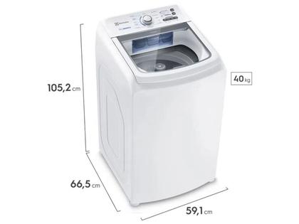 Imagem de Lavadora de Roupas Electrolux LED14 Essential Care 14Kg Cesto Inox 11 Programas de Lavagem Branca