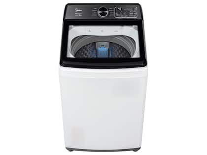Lavadora de Roupas Midea 12kg 10 Programas de Lavagem Branco Wave Impeller MAV04W120/WKBR05