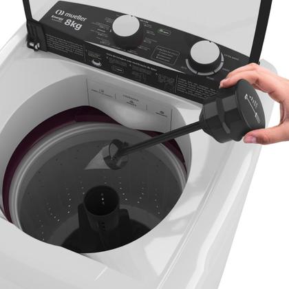Imagem de Lavadora de Roupas Mueller 8 Kg Automática Energy Branca - 220V