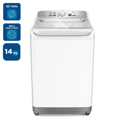 Imagem de Lavadora de Roupas Panasonic 14Kg Função Vanish Branca F140 - 127 Volts