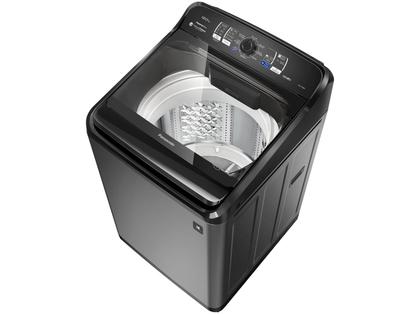 Imagem de Lavadora de Roupas Panasonic NA-F120B1TA 12Kg Cesto Inox 8 Programas de Lavagem Titânio