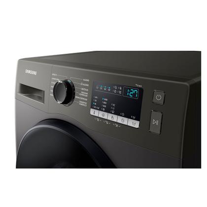 Imagem de Lavadora de Roupas Samsung 11 Kg Digital Inverter Inox Look com 12 Programas de Lavagem - WW11T4040BX