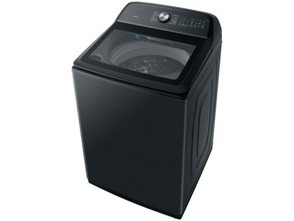 Imagem de Lavadora de Roupas Samsung Inverter 23kg Inox 12 Programas de Lavagem Preto Caviar WA23B