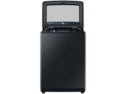 Imagem de Lavadora de Roupas Samsung Inverter 23kg Inox 12 Programas de Lavagem Preto Caviar WA23B