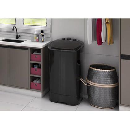 Imagem de Lavadora de Roupas Semiautomática Mueller Big 16kg Preta  127 Volts