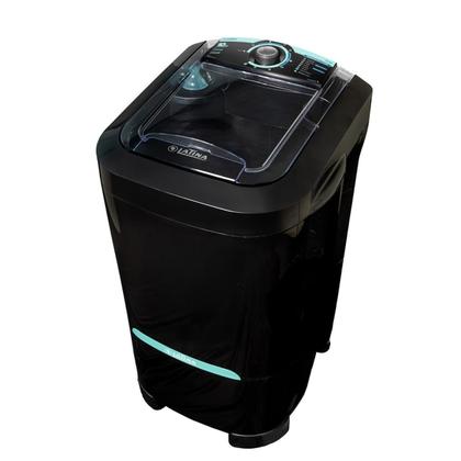 Imagem de Lavadora de roupas semiautomatica preta la551 10kg 7 programas 127v