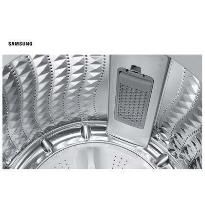 Imagem de Lavadora de Roupas Smart Samsung 17 Kg Digital Inverter Black Caviar com 10 Programas de Lavagem - WA17CG