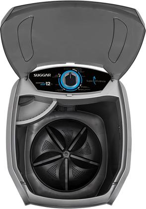 Lavadora de Roupas Suggar 12Kg Lavamax Eco Prata LE1202PR 220 Volts Imagem de Lavadora de Roupas Suggar 12Kg Lavamax Eco Prata LE1202PR 220 Volts